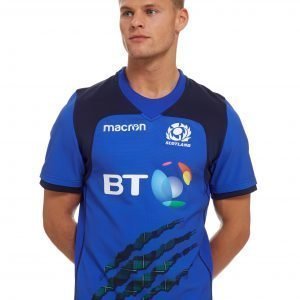 Macron Scotland Rugby 2017 / 18 Training Shirt Sininen