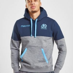 Macron Scotland Rugby Union Hoodie Harmaa