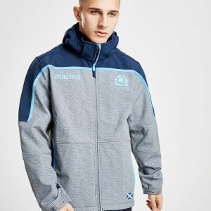 Macron Scotland Rugby Union Softshell Takki Harmaa