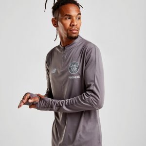 New Balance Celtic Fc 2018/19 1/2 Zip Track Top Harmaa