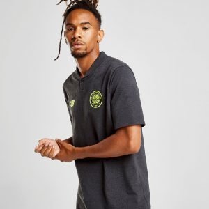 New Balance Celtic Fc 2018/19 Essential Polo Shirt Musta