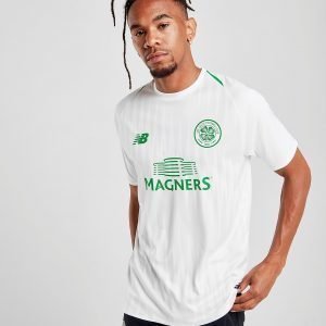 New Balance Celtic Fc 2018/19 Pre Match Shirt Valkoinen