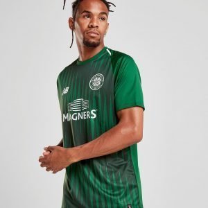 New Balance Celtic Fc 2018/19 Pre Match Shirt Vihreä