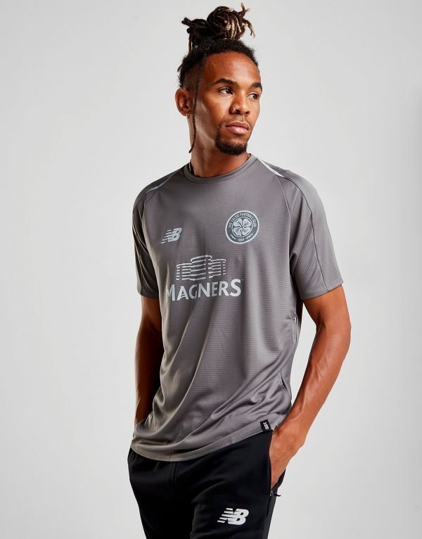 New Balance Celtic Fc 2018/19 Training Shirt Harmaa