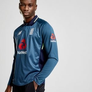 New Balance Ecb Odi Long Sleeve Shirt Sininen