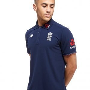 New Balance Ecb Polo Shirt Laivastonsininen