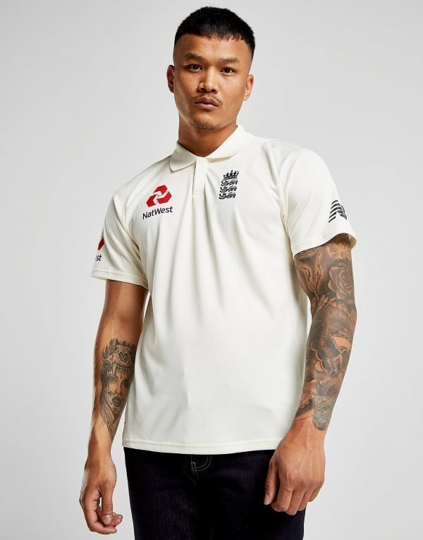 New Balance Ecb Test Shirt Valkoinen