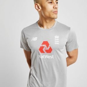 New Balance Ecb Training Cotton T-Shirt Harmaa