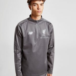 New Balance Liverpool Fc 1/4 Zip Tech Top Harmaa