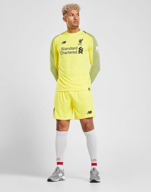 New Balance Liverpool Fc 2018 Home Goalkeeper Shirt Keltainen