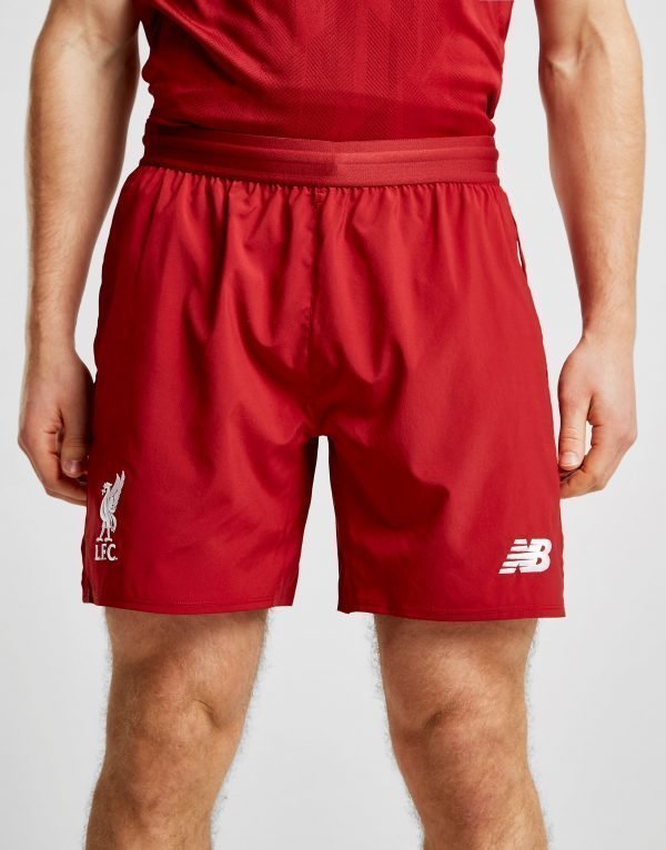 New Balance Liverpool Fc 2018 Home Shorts Punainen