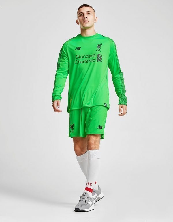 New Balance Liverpool Fc 2018/19 Away Goalkeeper Paita Vihreä