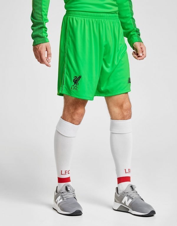 New Balance Liverpool Fc 2018/19 Away Goalkeeper Shortsit Vihreä