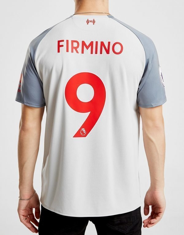 New Balance Liverpool Fc 2018/19 Firmino #9 Third Shirt Harmaa