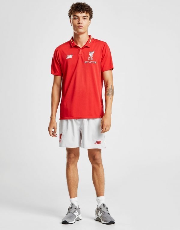 New Balance Liverpool Fc 2018/19 Kolmannet Shortsit Harmaa