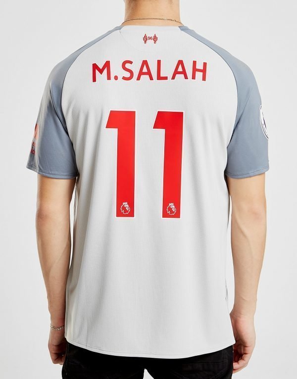 New Balance Liverpool Fc 2018/19 Salah #11 Third Shirt Harmaa
