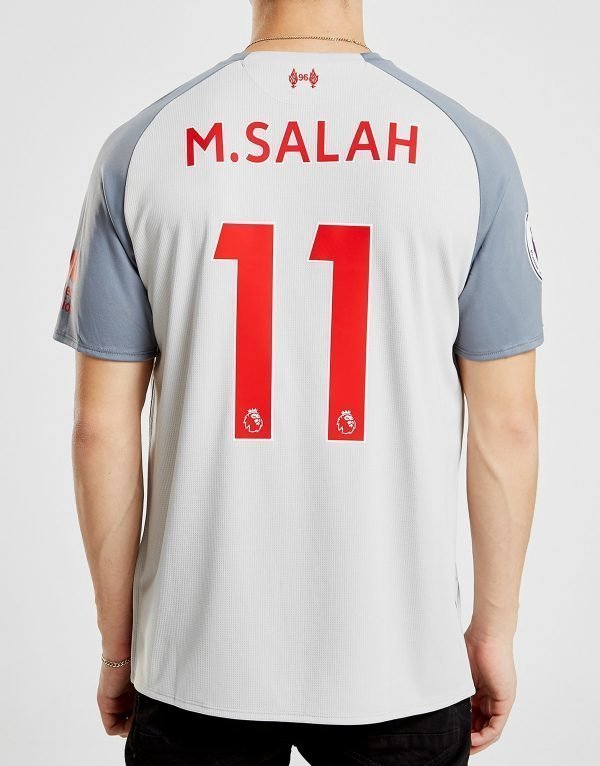 New Balance Liverpool Fc 2018/19 Salah #11 Third Shirt Harmaa