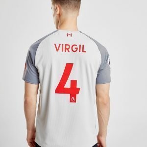 New Balance Liverpool Fc 2018/19 Virgil #4 Third Shirt Harmaa