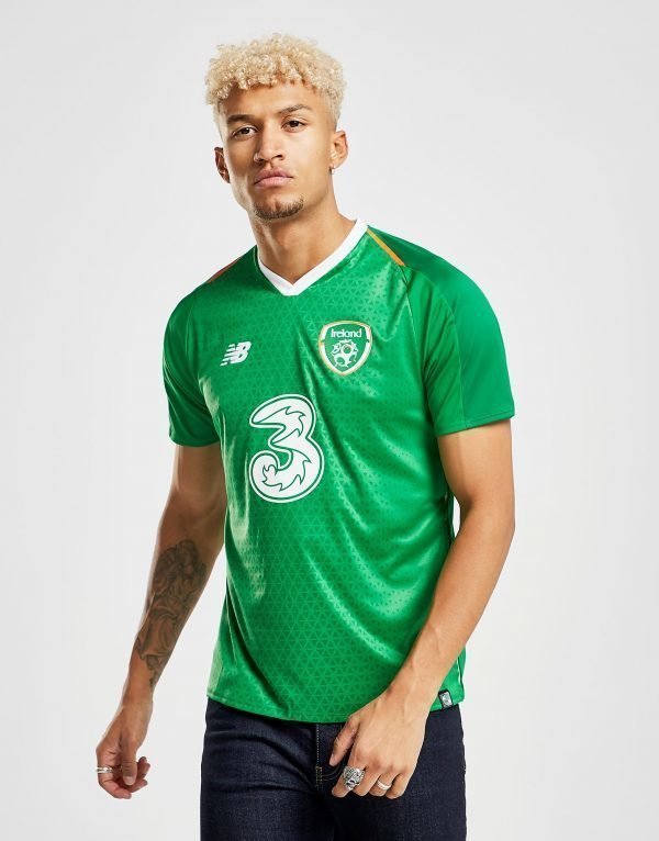 New Balance Republic Of Ireland 2018/19 Home Paita Vihreä