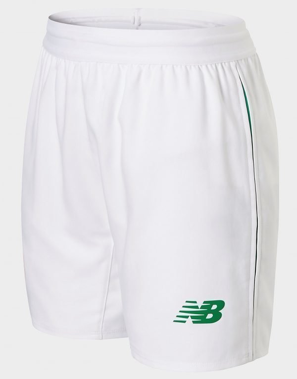 New Balance Republic Of Ireland 2018/19 Home Shorts Valkoinen