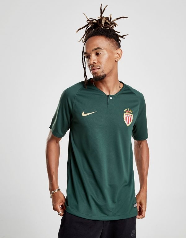 Nike As Monaco 2018/19 Away Shirt Vihreä