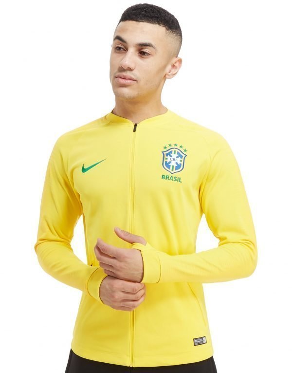 Nike Brazil Anthem Jacket Keltainen