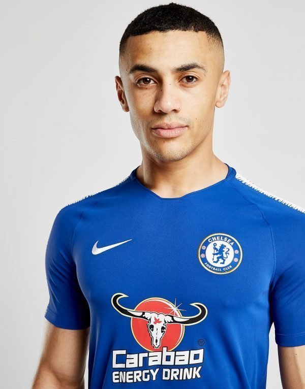 Nike Chelsea Fc 2018/19 Squad Shirt Sininen