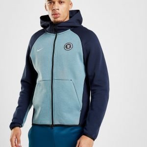 Nike Chelsea Fc Tech Hoodie Sininen