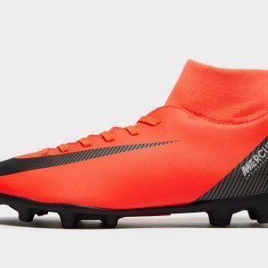 Nike Cr7 Chapter 7 Mercurial Superfly Club Fg Jalkapallokengät Punainen