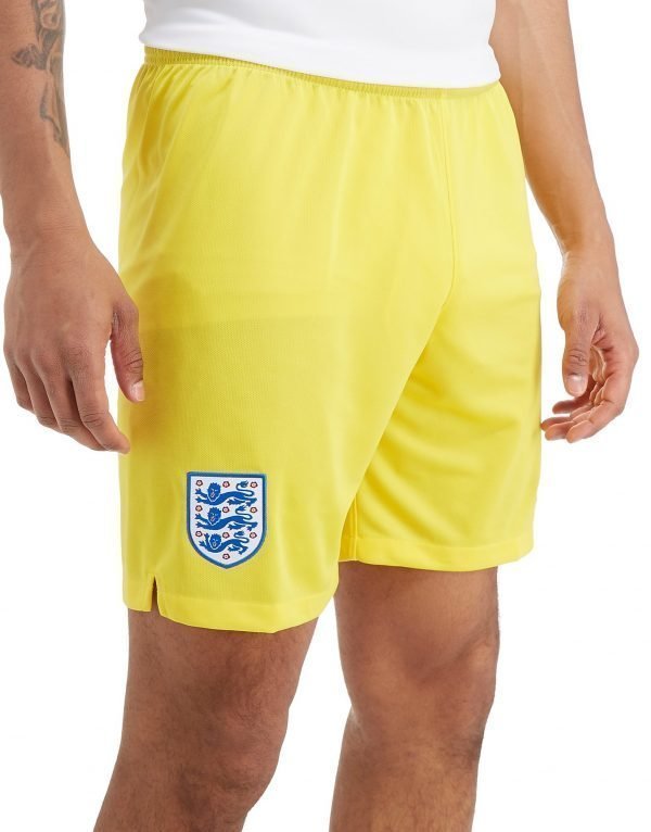 Nike England 2018 Home Goalkeeper Shorts Keltainen