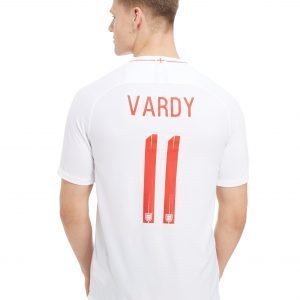 Nike England 2018 Vardy #11 Home Shirt Valkoinen