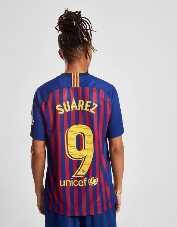 Nike Fc Barcelona 2018/19 Suarez #9 Kotipaita Sininen