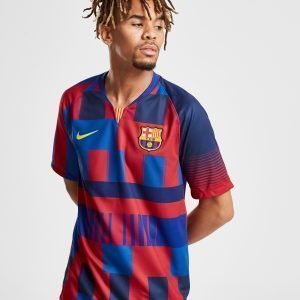 Nike Fc Barcelona 20th Anniversary Shirt Sininen