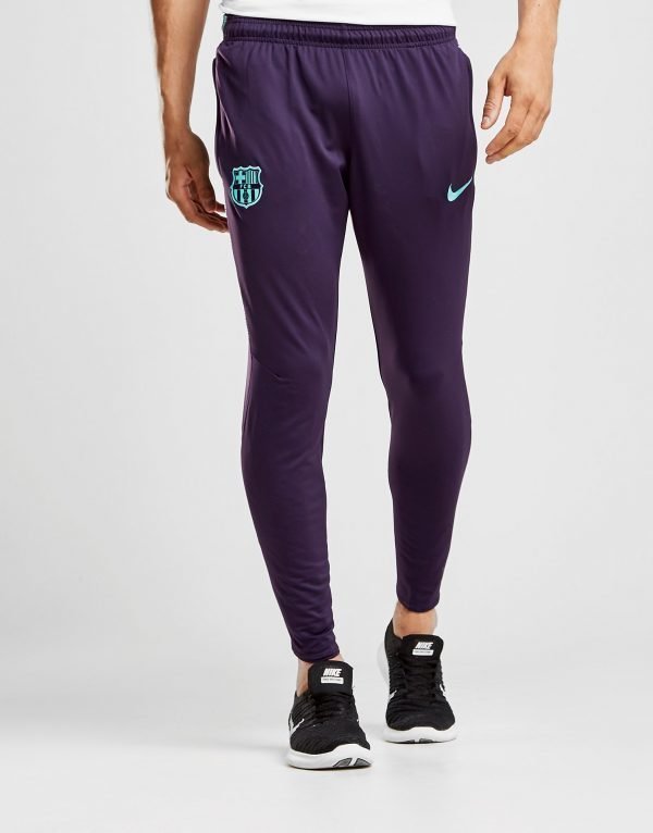 Nike Fc Barcelona Squad Pants Violetti