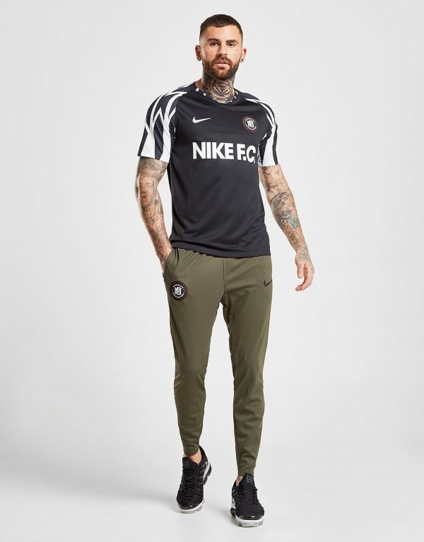 Nike Fc Tape Track Pants Khaki / Black