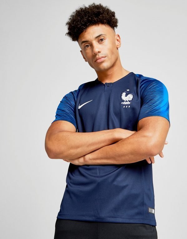 Nike France 2018 Home Shirt Obsidian