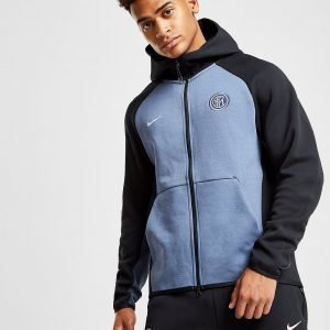 Nike Inter Milan Fc Tech Hoodie Sininen