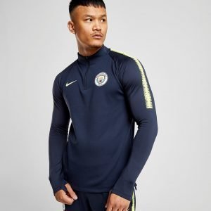 Nike Manchester City 2018/19 Squad Drill Top Sininen