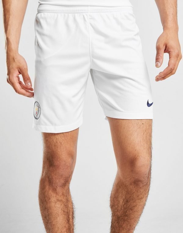 Nike Manchester City Fc 2018/19 Kotishortsit Valkoinen