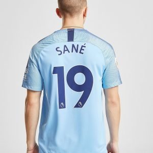 Nike Manchester City Fc 2018/19 Sane #19 Home Shirt Sininen