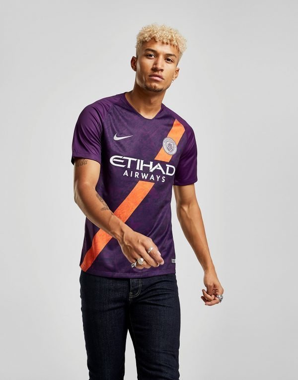 Nike Manchester City Fc 2018/19 Third Shirt Violetti