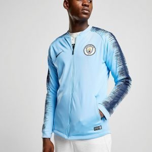 Nike Manchester City Fc Anthem Jacket Sininen