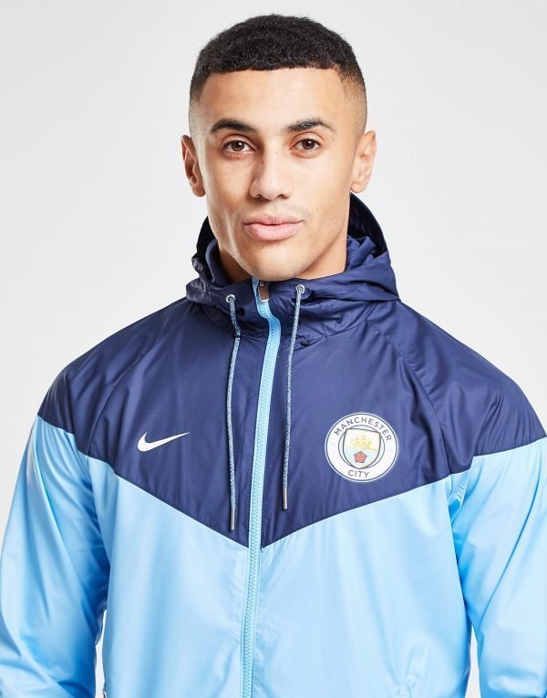 Nike Manchester City Fc Jacket Laivastonsininen