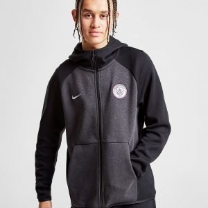 Nike Manchester City Fc Tech Hoodie Musta