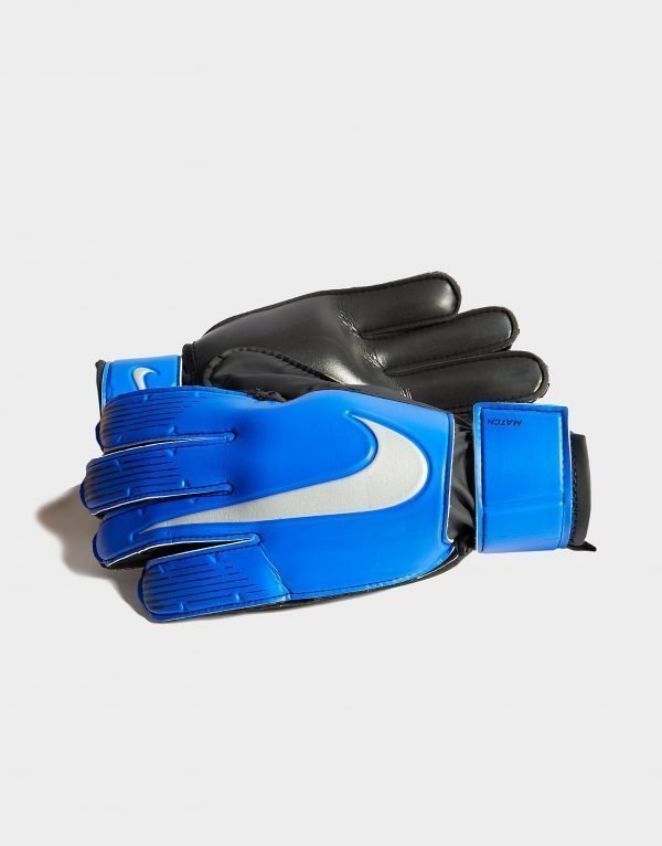 Nike Match Goalkeeper Gloves Maalivahdin Hanskat Sininen