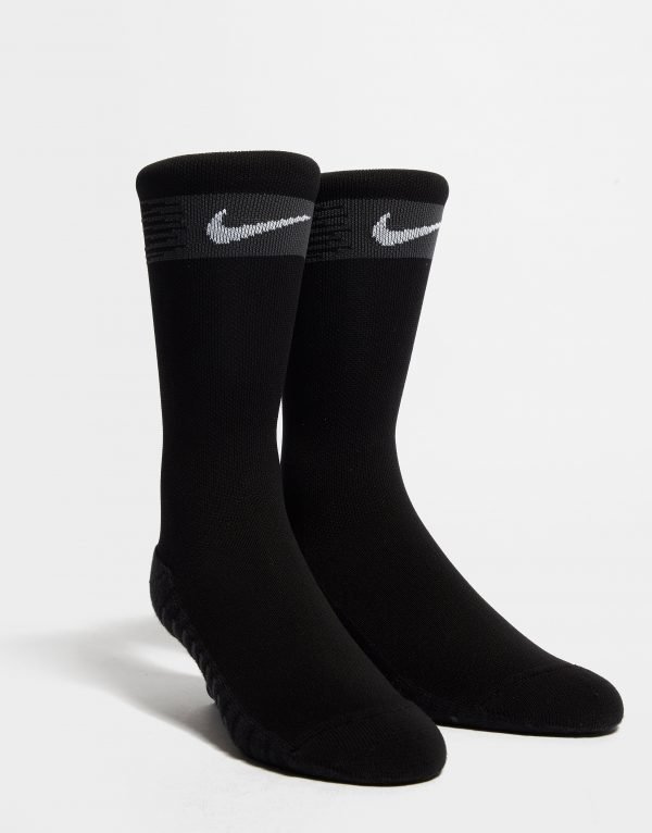Nike Matchfit Crew Football Socks Jalkapallosukat Musta