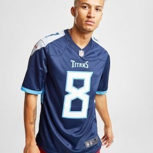 Nike Nfl Tennessee Titans Mariota Home Shirt Sininen