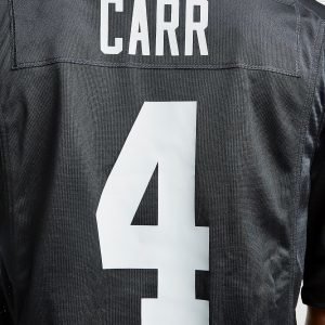 Nike Oakland Raider Carr Jersey Musta