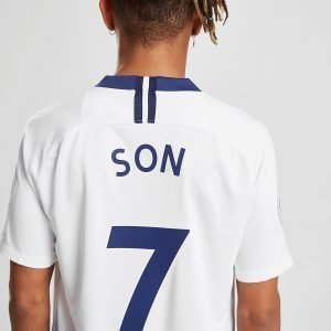 Nike Tottenham Hotspur 2018/19 Son #7 Home Shirt Valkoinen