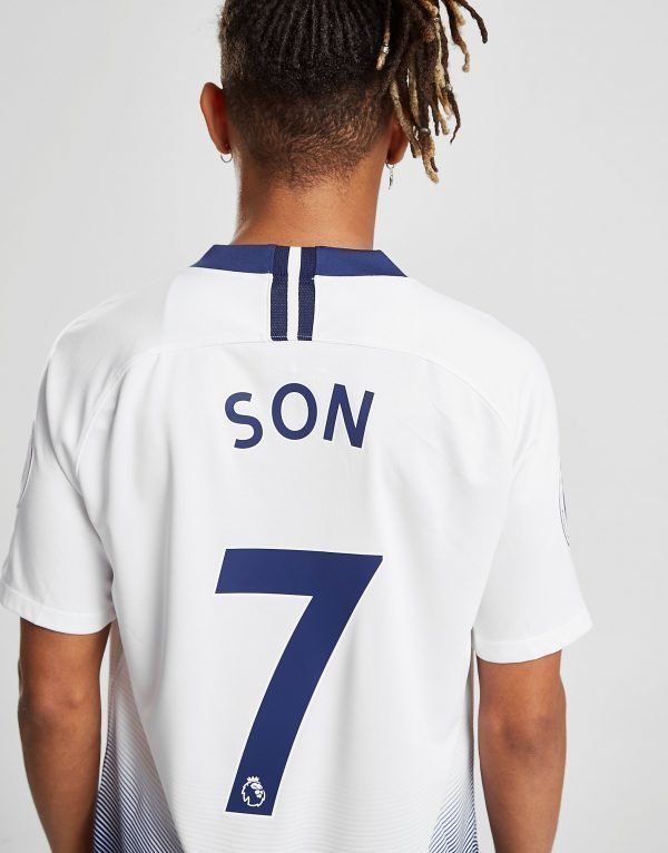 Nike Tottenham Hotspur 2018/19 Son #7 Home Shirt Valkoinen